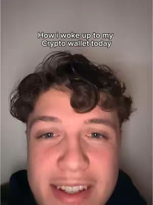 A selfie-style shot with a young man centered in frame; he faces the camera with a slight smile, and the image has overlaid text at the top.