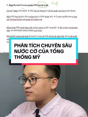 A man with glasses is looking slightly to the side against a background that has printed documents, with Vietnamese text, set against a blue and red highlight. The text at the bottom is in Vietnamese, and a red rectangle shows the title of the content. the man is centered in the image.