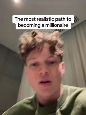 The cover image shows a young man with curly hair looking towards the camera. Above him is a text overlay in a white box, using sans-serif font. The background appears plain and neutral.