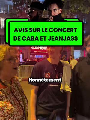 The cover image is a vertical shot from a street view during the day. It has a green rectangle at the top with white text about a concert. Below, three people stand in an outdoor setting, potentially in front of a venue or storefront, with the streetlights behind them.