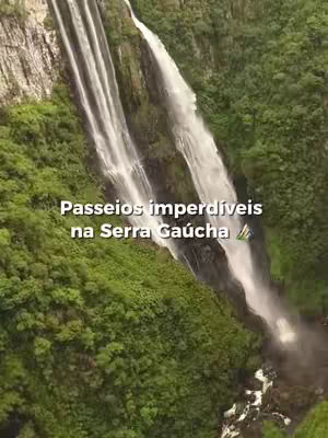 The cover image displays a scenic waterfall cascading down a rocky cliff face surrounded by lush green vegetation. The water is a bright white contrasted against the darker rock and greenery. Text overlay is present.