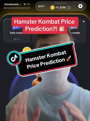 A man is centered, partially obscured by overlaying text and graphics. The background shows details from a mobile app interface, with text and icons indicating crypto-related content. The primary text overlays are in red and black rectangles, indicating a title and the video's subject.