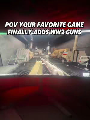 The cover image shows a first-person view of a video game scene. The environment is industrial with a metal grate floor, and some vehicles are parked off to the side. The game appears to be a World War 2 shooter, a weapon is in view, and the main focus is on a dark, indoor environment.
