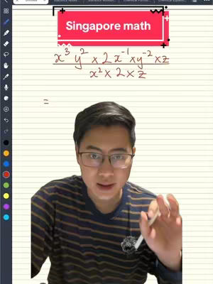 The cover image displays a man in front of a white background with some math equations overlayed on top. At the top of the image is a rectangular red highlight with white text, and in the bottom half of the image is the man who is wearing eyeglasses, looking towards the camera and holding a white pen. He is wearing a blue and brown striped shirt.