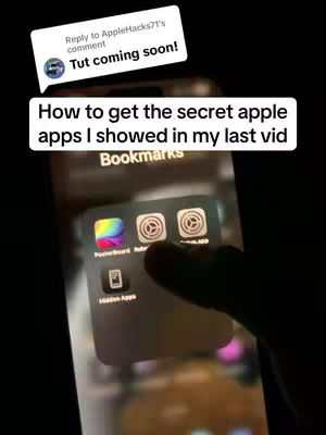 The cover image shows a smartphone screen displaying a set of apps. A hand is pointing at one of the apps, and there are overlay texts in the top left and middle of the image.