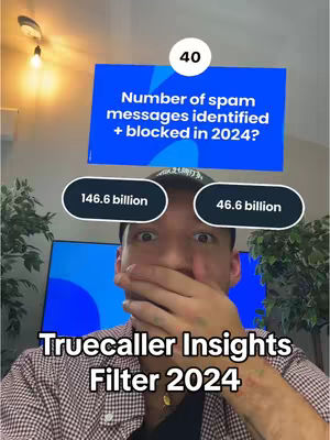 The cover image is a selfie-style shot featuring a young man. The man is in the foreground, his face positioned in the center, with a hand covering his mouth in a gesture of surprise or secrecy. Behind him, there is a question on a blue overlay. The background shows parts of a room, with a light fixture, and a plant.