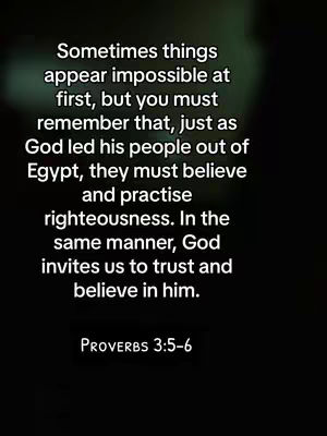 The image has a dark background with a gradient of green. White text is overlaid, presenting a motivational and religious quote. The layout is simple, with text aligned to the left and a signature at the bottom.
