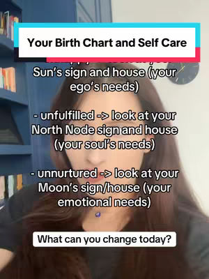 The cover image features a woman in front of a background, with overlaid text providing astrology guidance. The image is framed close up, focusing on the woman's face and the text content. The text is formatted to be easily readable. The background appears to be a room with a book shelf. The overall composition is clean, with a focus on the text.