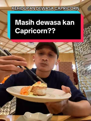 The cover image shows a man sitting at a table in a restaurant, holding a plate with food on it. In the background, there is text over the image.