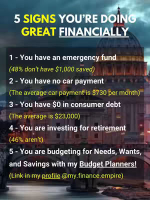 The cover image displays a vertical list against the backdrop of a blurred cityscape featuring a large domed building. The list, outlined by a dark blue gradient, showcases text with white, yellow, and black fonts. The text features a title in large, bold, yellow letters, complemented by a few icons, and is superimposed on the city scene in softer tones of blue and gray.