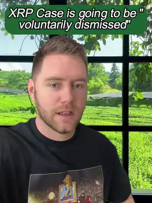 A man with a beard and short brown hair is centered in front of a window and green background and text over his head.