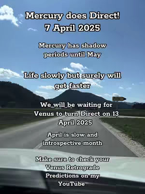 A video cover image shows a road receding into the distance under a blue sky with some clouds, with text overlays. The road is flanked primarily by green hills. The image is an eye-level shot, giving a sense of movement and travel.