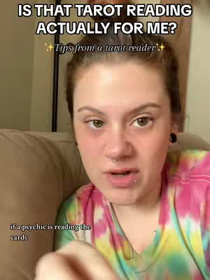 The cover image features a close-up shot of a woman with light skin, brown hair pulled back, and multiple facial piercings. She is looking directly at the camera with a serious expression. The background is blurred, but it appears to be an indoor setting with a neutral color palette. Text overlays at the top and bottom provide context.