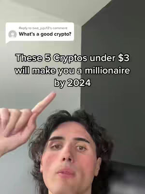 A selfie-style video cover image with a young man pointing upwards, with overlayed text and a comment bubble. The background is a corner of a room with gray and black walls. The man has dark hair and is wearing a simple top. The overall composition focuses on the text overlay and the man's expression.