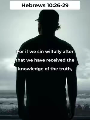 A silhouetted man stands facing away from the camera, gazing out at a body of water. Text overlays the image, sharing a Bible verse.