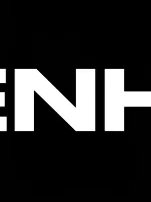 A simple graphic with the word "ENH" in large, white, bold letters against a solid black background. The letters are aligned to the left, with the last letter partially cut off on the right side.