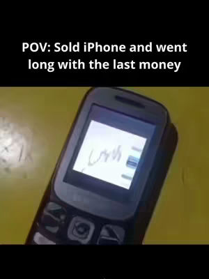 The image shows a black handheld phone against a yellow background, with a white text overlay. The phone screen shows a graph.