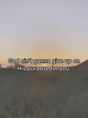 The cover image features a picturesque sunset scene with rolling hills and a vibrant sky. Overlaid on this serene landscape is text in a clear, white font, presenting a message of faith and hope.