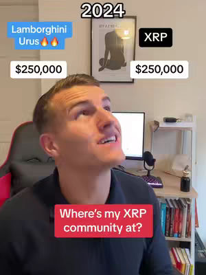 A man looks up at the top portion of the image with a red rectangle overlay stating the text, and the background contains items like a desk, a computer, a microphone, and other visual elements.