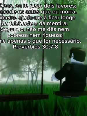 The image features a 3D-rendered scene with a figure on a swing. The background is blurred green creating a dream-like environment. Text overlays are present and describe verse in the image.