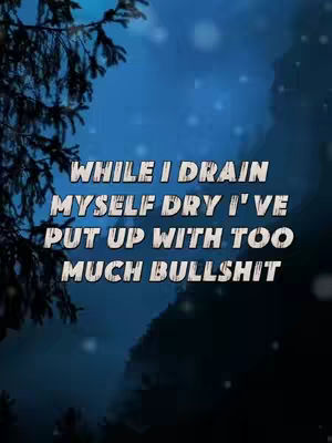 The cover image features a dark blue, gradient background with the silhouette of a tree branch in the upper left corner. Text in a bold, white font is overlaid, conveying a quote.