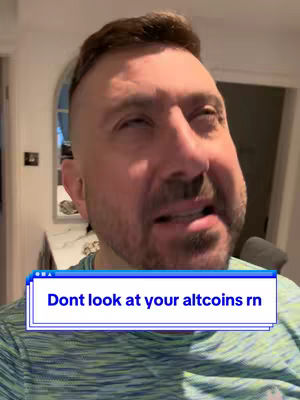 A man with short brown hair and a beard is looking off to the side with a questioning expression. Text overlayed on the bottom of the image.
