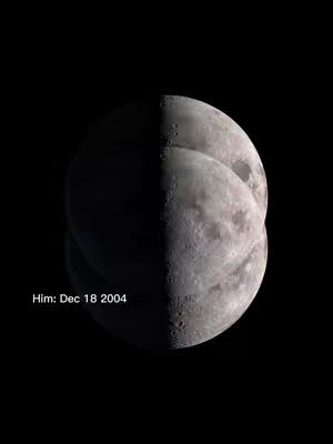 The cover image is a dark composition featuring two overlapping images of the moon. The moons, one darker than the other, have a similar shape. The image includes text at the bottom-left side. The overall impression of the image is celestial, with the moon as the focal point.
