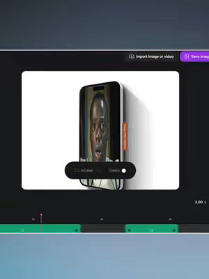 The cover image showcases a digital display featuring a smartphone. The phone's screen displays an image of a black individual with a surprised or shocked expression. A black banner rests at the phone's base, displaying options or controls for the screen, and includes a white circle indicator. The background is a gradient of neutral tones.