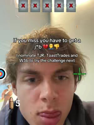 A selfie-style video cover with the creator in the foreground making a face with their tongue out. Overlayed on the top are five red Xs and a text overlay providing more context.