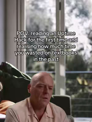 The image features a man with a concerned expression, likely an actor from a television show, in front of a window, with text overlayed about an app.