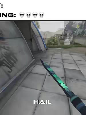 A first-person perspective from a video game, likely Call of Duty. The scene is set in a modern environment with a grey building and green outside.