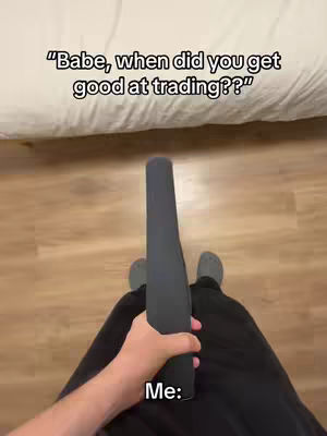 The cover image shows a person's point of view, holding a dark object that's blocking the view of their body. Above the scene is a white bed sheet, and the person's feet wearing grey shoes are visible. The floor is wooden.
