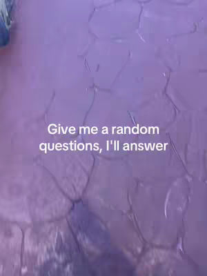 An abstract image with a textured, purplish-lilac background. White text overlays the image, offering an interactive prompt.