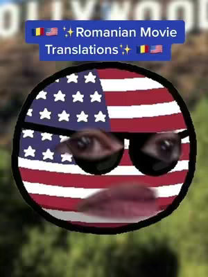 The cover image features a stylized American flag reimagined as a face with exaggerated facial features and sunglasses. The background presents a blurred outdoor scene, and text boxes provide video titles and cultural context.
