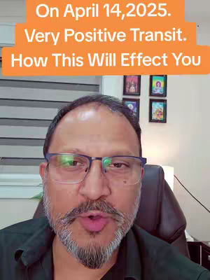 A man with glasses and a beard is centered in the frame, speaking directly to the camera. An orange banner with white text overlays the top portion of the image.