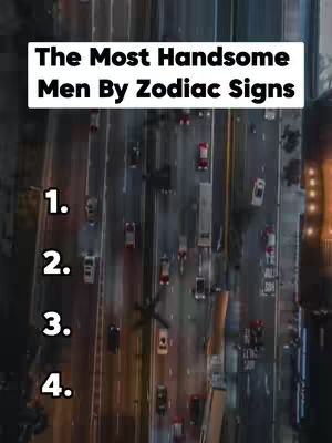 An aerial view of a multilane highway filled with vehicles. Overlaid on the image is a white rectangle with black text stating the video's topic and numbered list elements suggesting a ranking.