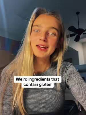 A young woman with long blonde hair is in front of a blurred interior backdrop, with added text detailing the video's topic.
