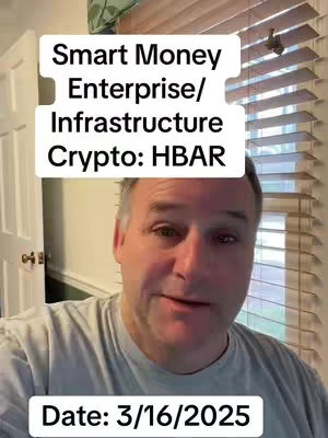 The cover image is a selfie-style shot of a man in a gray t-shirt. He is positioned in front of a window with blinds. Overlayed text is set in a white rectangular box with rounded edges. Additional text is placed in a white box at the bottom of the image reading "Date: 3/16/2025".
