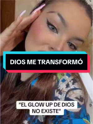 A close-up selfie featuring a fair-skinned woman with dark hair and makeup, including eyeliner and blush. She's holding her right hand up to her face, with long pink-painted nails. Text overlays are present in the image. The background is a soft, neutral color.