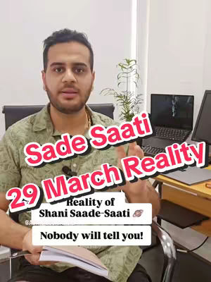 A man in a green shirt is sitting in front of a desk with a laptop and a computer monitor. Overlayed on the image are large text elements, including "Sade Saati," "29 March Reality," and "Nobody will tell you!"
