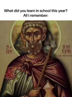 The cover image is an icon featuring a religious painting of a man with a beard and ornate clothing against an off-white background