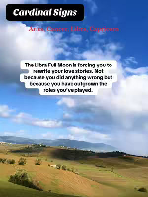 The cover image presents a serene landscape dominated by rolling hills and a vast sky. The foreground features grassy terrain in shades of brown and green, with some trees scattered across the landscape. The background displays distant mountains and a bright blue sky dotted with fluffy white clouds. Text overlayed on the image provides additional context or messaging.