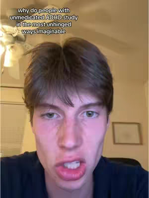 A close-up shot of a young man with short brown hair and light skin. He is looking directly at the camera with a slightly open mouth, as if speaking. The background is blurred, suggesting an indoor setting with warm lighting. Text overlayed on the top indicating what could be the topic of the video.