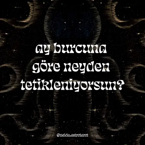 A dark, stylized image with a starry background. Bold, white text in a retro, slightly curvy font is centered, posing a question. The design has a cosmic, ethereal feel.
