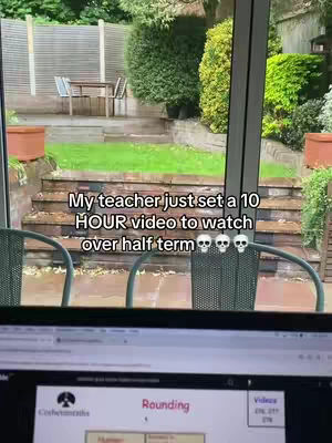 The cover image shows a view through a window, with a laptop screen on the bottom, and a backyard scene in the background. In the background has a stairs leading to a green lawn with a table and chairs. The sky is overcast and the overall vibe is casual and natural. The scene is framed by the top and side edge of a window.