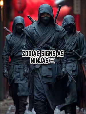 The cover image features three figures dressed as ninjas, standing close together in a pose suggesting readiness or determination. They are clad in black ninja garb, including hoods, masks, and dark clothing. The background is blurred but appears to be an urban setting, with hints of warm, reddish light suggesting lanterns or other sources of illumination.