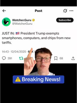 The image shows a screenshot of a social media post. The post includes text from a news source and an image of a young man, with a superimposed text overlay.