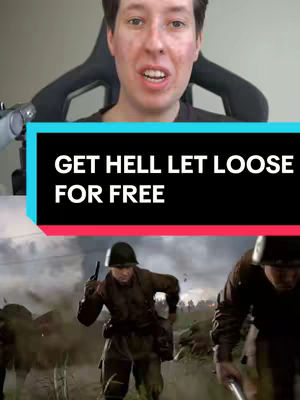 The cover image features a woman speaking to the camera in the top portion, with a text overlay and a war scene from a video game in the lower half. The colors are natural with a dark contrast text highlighting key words.