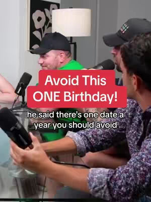 The cover image shows three men in a room. The focus is on the man in the center wearing a black cap and a green shirt. A red banner with white text overlays this man.