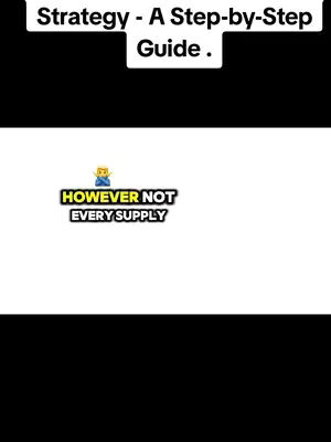 The image is designed for an educational video on trading strategies, with a color scheme dominated by black and white with a splash of yellow. The top half of the image is mostly black where the title is written on a white rectangle, while the bottom holds an image with a combination of black background and white text. Below the text is an image of an emoji with yellow and gold elements.